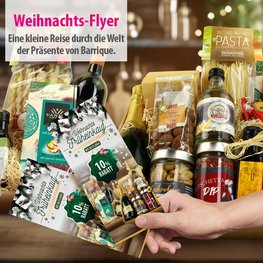 Weinachts-Früheinkauf-Flyer